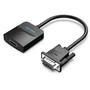Vention Cable Adaptador Conversor VGA Macho a HDMI Hembra 15 cm Negro